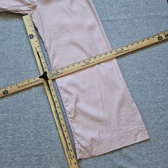 Maeve Anthropologie Pants Womens 28 Ettie Wide Leg High Rise Crop Linen Blend - Picture 5 of 6
